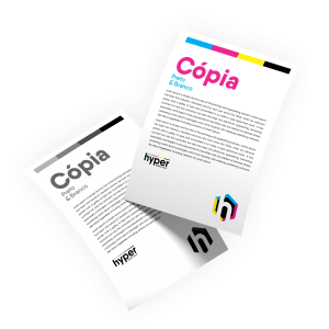 Cópia - Preto e Branco Offset 75g  Preto e Branco  Sem Acabameto 