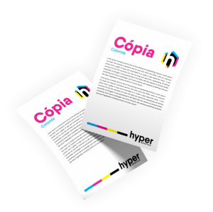 Cópia Simples - Colorido Offset 75g  Colorido  Sem Acabameto 